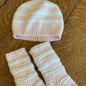 Newborn Pottery Barn Knit Hat and Socks